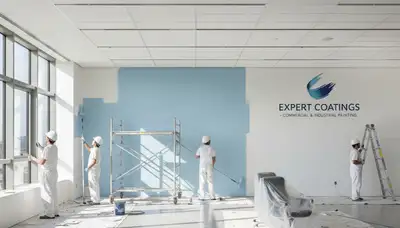 Commercial painting crew applying durable coastal coating in Bradenton, FL