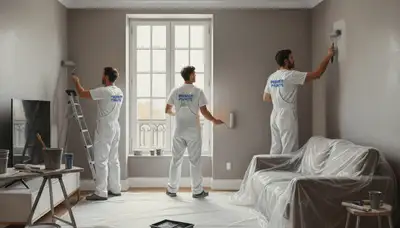 Interior house painting service in Bradenton, FL for bright, durable coastal home interiors