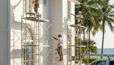 Bradenton, FL painting contractors providing professional interior and exterior house painting services