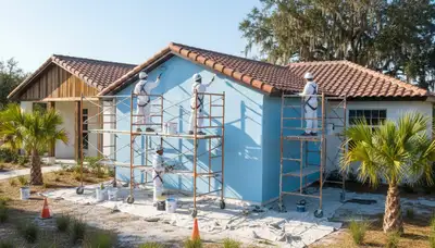 Bradenton, FL painters providing professional interior and exterior painting services