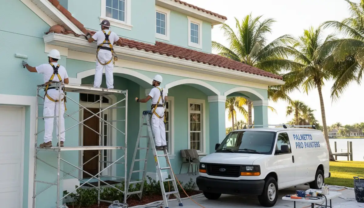 Bradenton, FL painting contractors providing professional interior and exterior painting services
