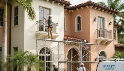 Bradenton, FL painting contractors providing professional interior and exterior house painting services